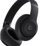 Black over the ear headphones